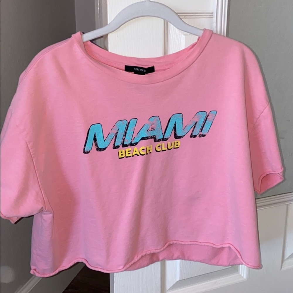 Vintage crop top